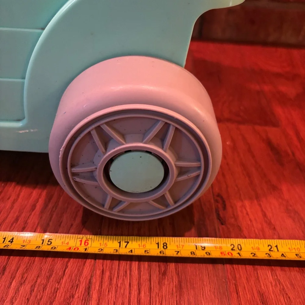 Fisher-Price Laugh‎ & Learn 3-in-1 On-the-Go Camper Teal Walker Activity Center